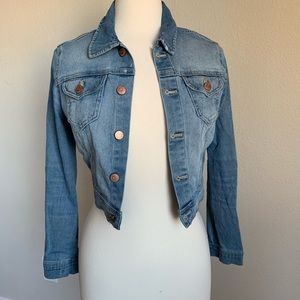 Ombré Jean Jacket